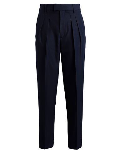 KARL LAGERFELD Casual trouser CARA LOVES KARL
 Midnight blue 55% Recycled polyester, 45% Wool