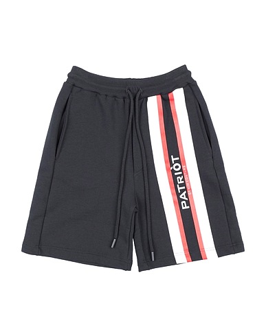 PATRIÒT Pantalone felpa Nero 100% Cotone