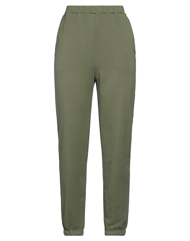 THE M.. Casual pants Military green 98% Cotton, 2% Elastane
