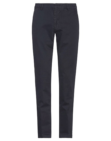 BRO SHIP Casual trouser Midnight blue 97% Cotton, 3% Elastane