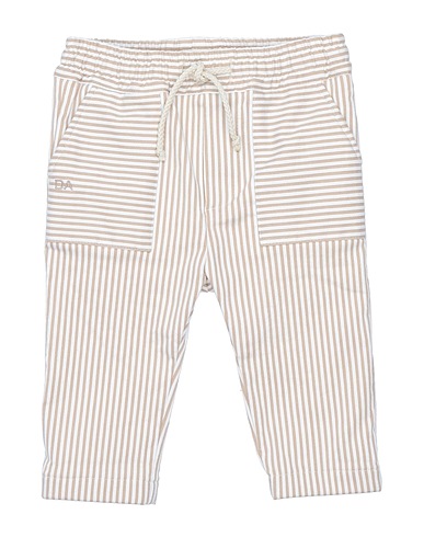 DANIELE ALESSANDRINI Casual trouser Beige 56% Polyester, 40% Viscose, 4% Elastane