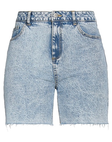 B.YOUNG Denim shorts Blue 100% Cotton