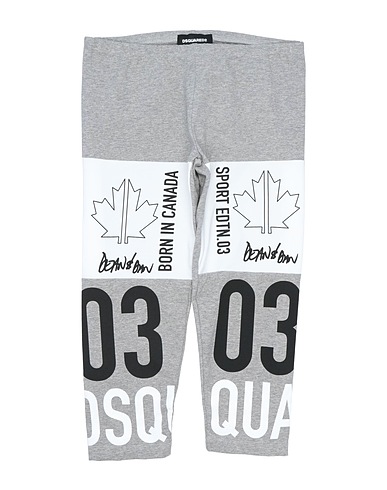 DSQUARED2 Casual pants Light grey 90% Cotton, 10% Elastane