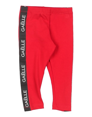 GAëLLE Paris Leggings Red 96% Cotton, 4% Elastane