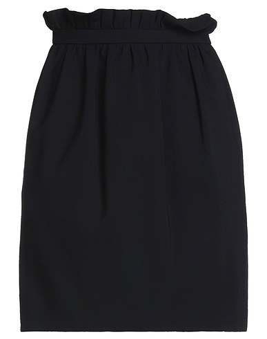 VERSACE Mini skirt Black 74% Viscose, 22% Silk, 4% Elastane