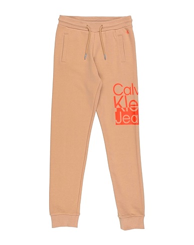 CALVIN KLEIN JEANS Casual trouser Camel 100% Cotton