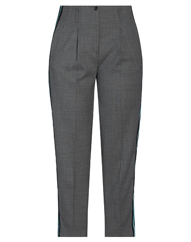 SEVENTY VENEZIA Casual pants Grey 97% Virgin Wool, 3% Elastane