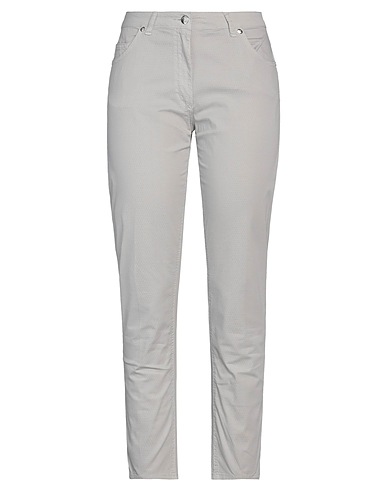 BREBIS NOIR Pantalone Grigio chiaro 98% Cotone, 2% Elastan