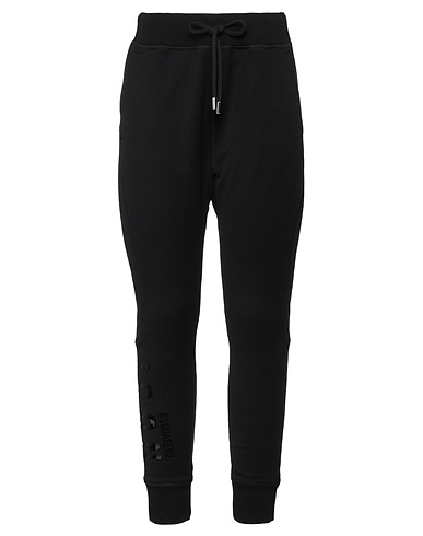 DSQUARED2 Casual pants Black 100% Cotton, Elastane