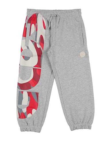 GCDS MINI Casual pants Light grey 100% Cotton