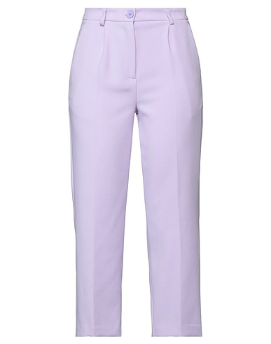 VICOLO Pantalone Lilla 62% Acetato, 38% Viscosa