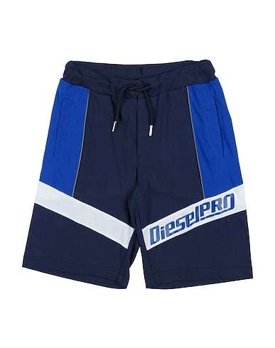 DIESEL Shorts & Bermuda Midnight blue 100% Cotton