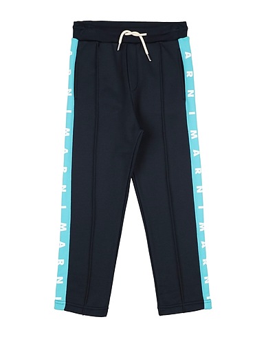 MARNI Casual pants Midnight blue 55% Nylon, 45% Cotton, Elastane