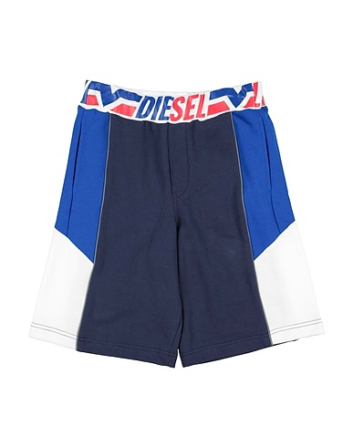 DIESEL Shorts & Bermuda Midnight blue 100% Cotton