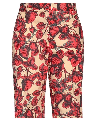OTTOD'AME Shorts & Bermuda Beige 97% Cotton, 3% Elastane