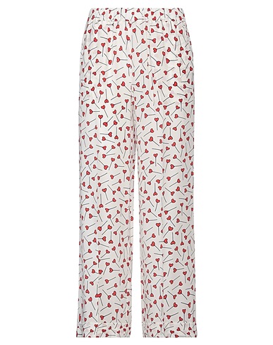 P.A.R.O.S.H. Casual pants White 100% Silk