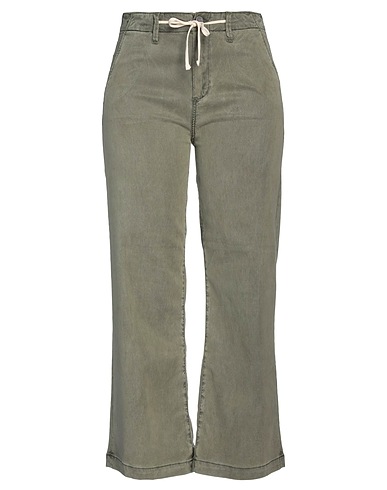 PAIGE Casual trouser Military green 98% Lyocell, 2% Elastane