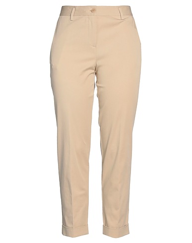 P.A.R.O.S.H. Pantalone Beige 98% Cotone, 2% Elastan