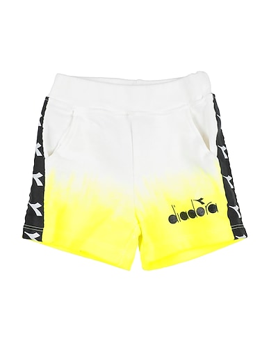 DIADORA Shorts & Bermuda Yellow 100% Cotton
