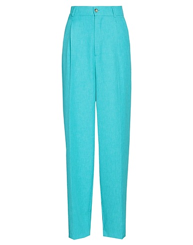 VICOLO Pantalone Turchese 100% Poliestere