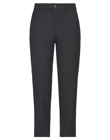 GANNI Casual trouser Charcoal 62% Polyester, 34% Viscose, 4% Elastane