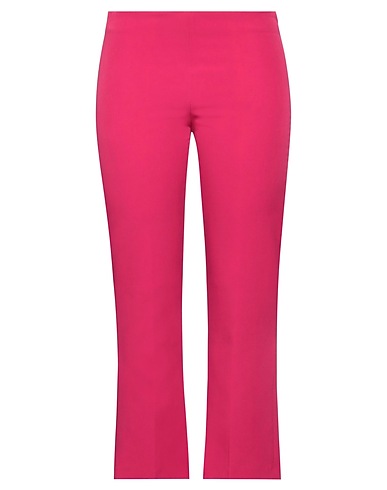 KATE BY LALTRAMODA Casual pants Fuchsia 88% Polyester, 12% Elastane