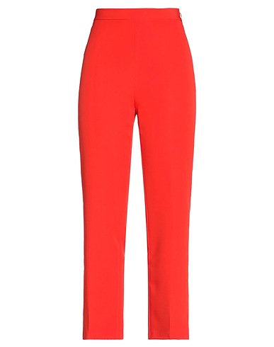 KATE BY LALTRAMODA Casual trouser Orange 89% Polyester, 11% Elastane
