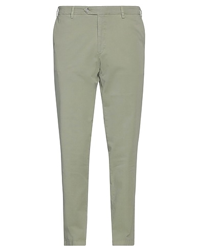 TOMBOLINI Chinos Verde militare 97% Cotone, 3% Elastan