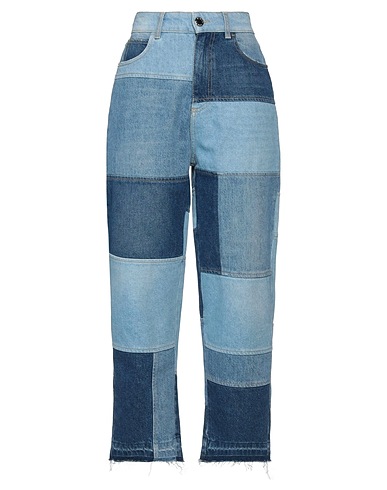 PINKO Denim trousers Blue 100% Cotton