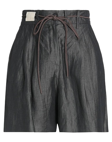 ALYSI Shorts & Bermuda Lead 88% Linen, 12% Polyamide