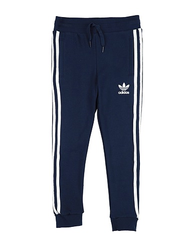 ADIDAS ORIGINALS Casual trouser TREFOIL PANTS  Midnight blue 70% Cotton, 30% Recycled polyester