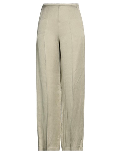 ALYSI Casual trouser Sage green 69% Viscose, 31% Linen