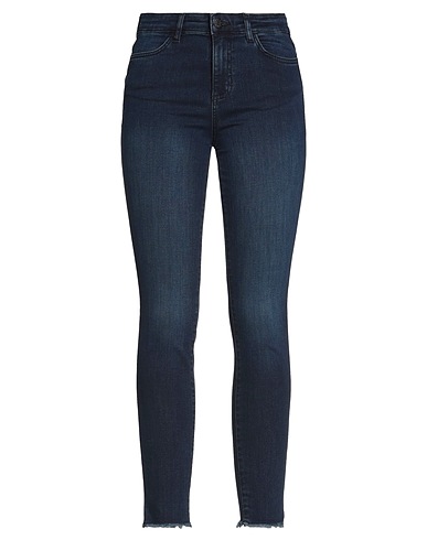 GUESS Denim trousers Blue 64% Cotton, 17% Viscose, 17% Polyester, 2% Elastane