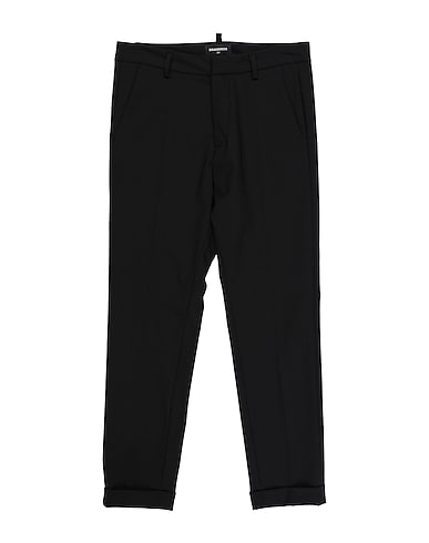 DSQUARED2 Casual trouser Black 95% Virgin Wool, 5% Elastane