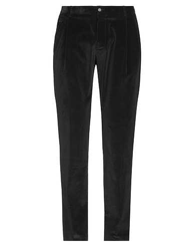 DOLCE&GABBANA Casual trouser Charcoal 98% Cotton, 2% Elastane