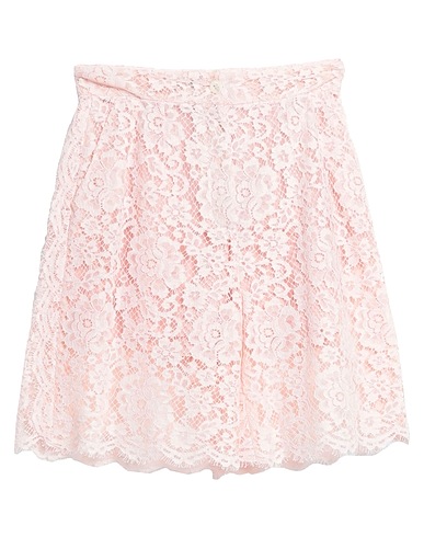 DOLCE&GABBANA Shorts & Bermuda Light pink 51% Cotton, 41% Viscose, 8% Polyamide