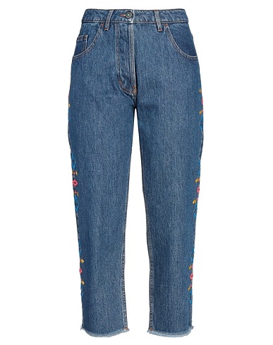FRONT STREET 8 Pantaloni jeans Blu 100% Cotone