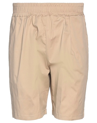 FAMILY FIRST  Milano Shorts & Bermuda Beige 97% Cotton, 3% Elastane