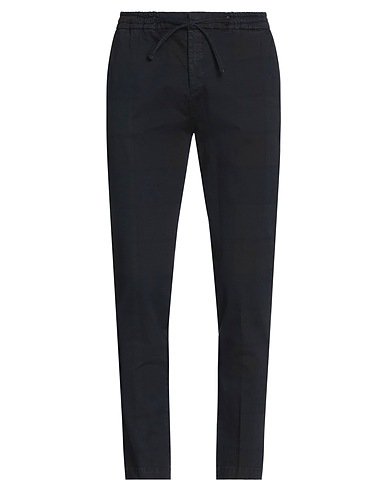 MANUEL RITZ Casual pants Black 97% Cotton, 3% Elastane