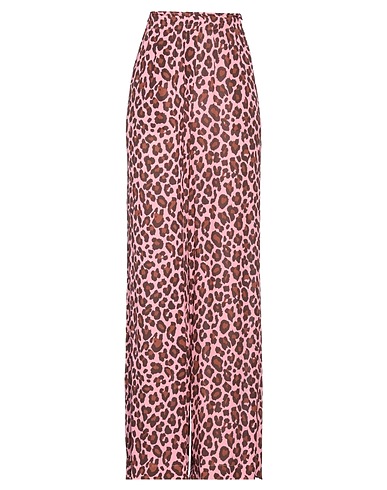 SOLOTRE Pantalone Rosa antico 100% Viscosa