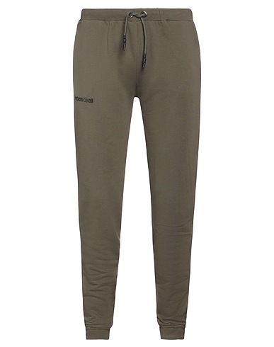 ROBERTO CAVALLI Casual trouser Khaki 100% Cotton