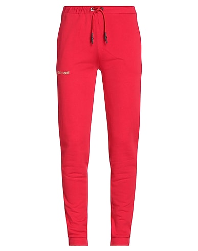 ROBERTO CAVALLI Casual pants Red 100% Cotton