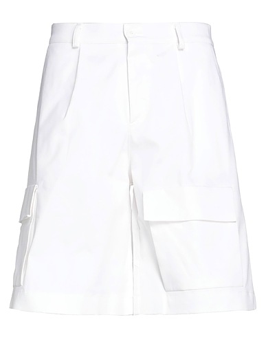 FAMILY FIRST  Milano Shorts & Bermuda White 97% Cotton, 3% Elastane