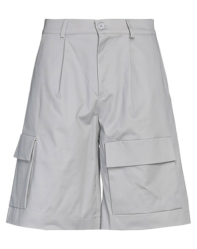 FAMILY FIRST  Milano Shorts & Bermuda Grey 97% Cotton, 3% Elastane