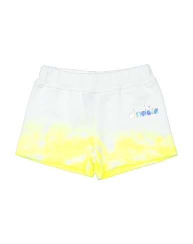 DIADORA Shorts & Bermuda Yellow 100% Cotton