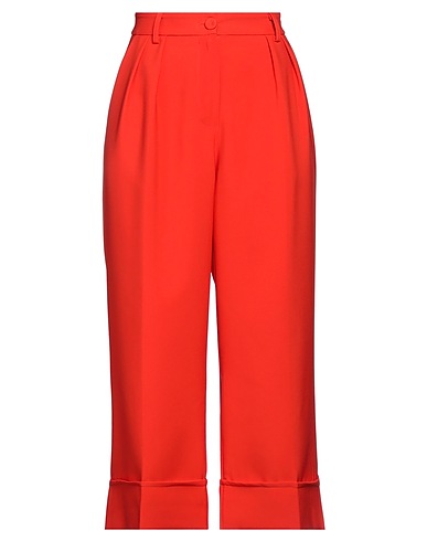 SISTE'S Casual pants Tomato red 89% Polyester, 11% Elastane