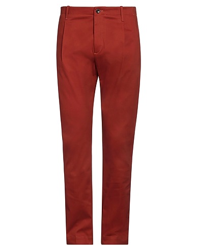 NINE IN THE MORNING Chinos Ruggine 98% Cotone, 2% Elastan