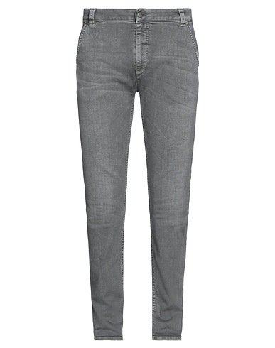 BARMAS Denim trousers Grey 98% Cotton, 2% Elastane
