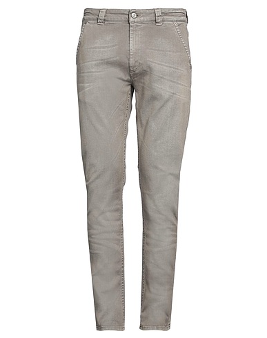BARMAS Denim pants Taupe 98% Cotton, 2% Elastane