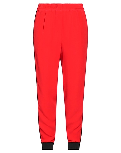 PHILIPP PLEIN Casual pants Red 96% Viscose, 4% Elastane